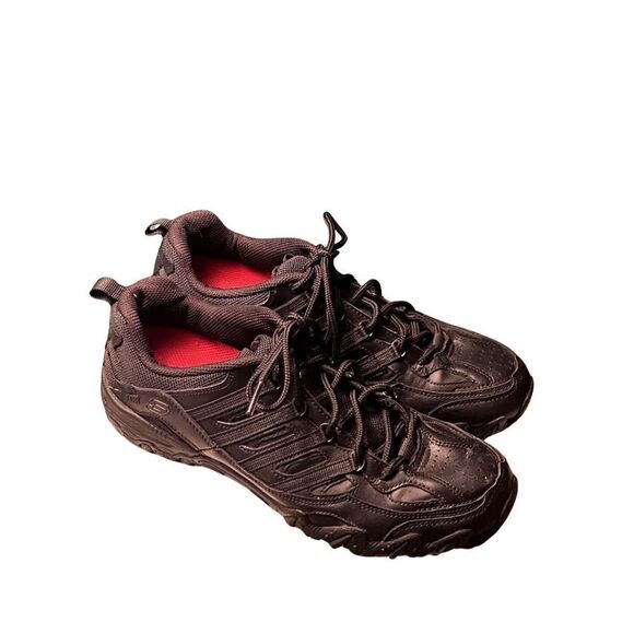 Sketchers Work Compulsions Slip Resistant Black Low Top Sneakers Women’s 8 - Picture 3 of 10